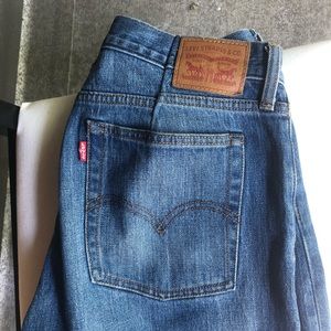Vintage tailored high waisted Levi’s